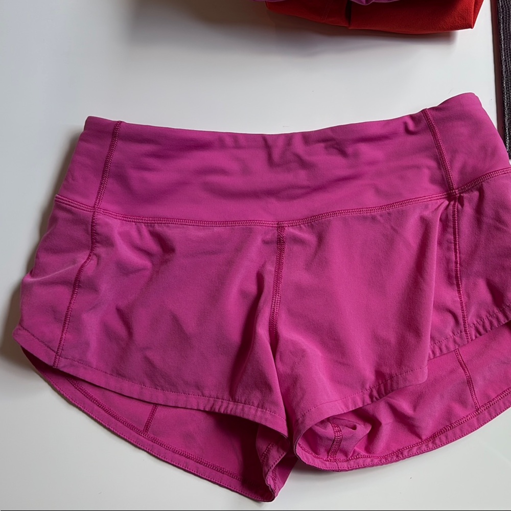 Lululemon. Speed up. Sonic pink. Size 0